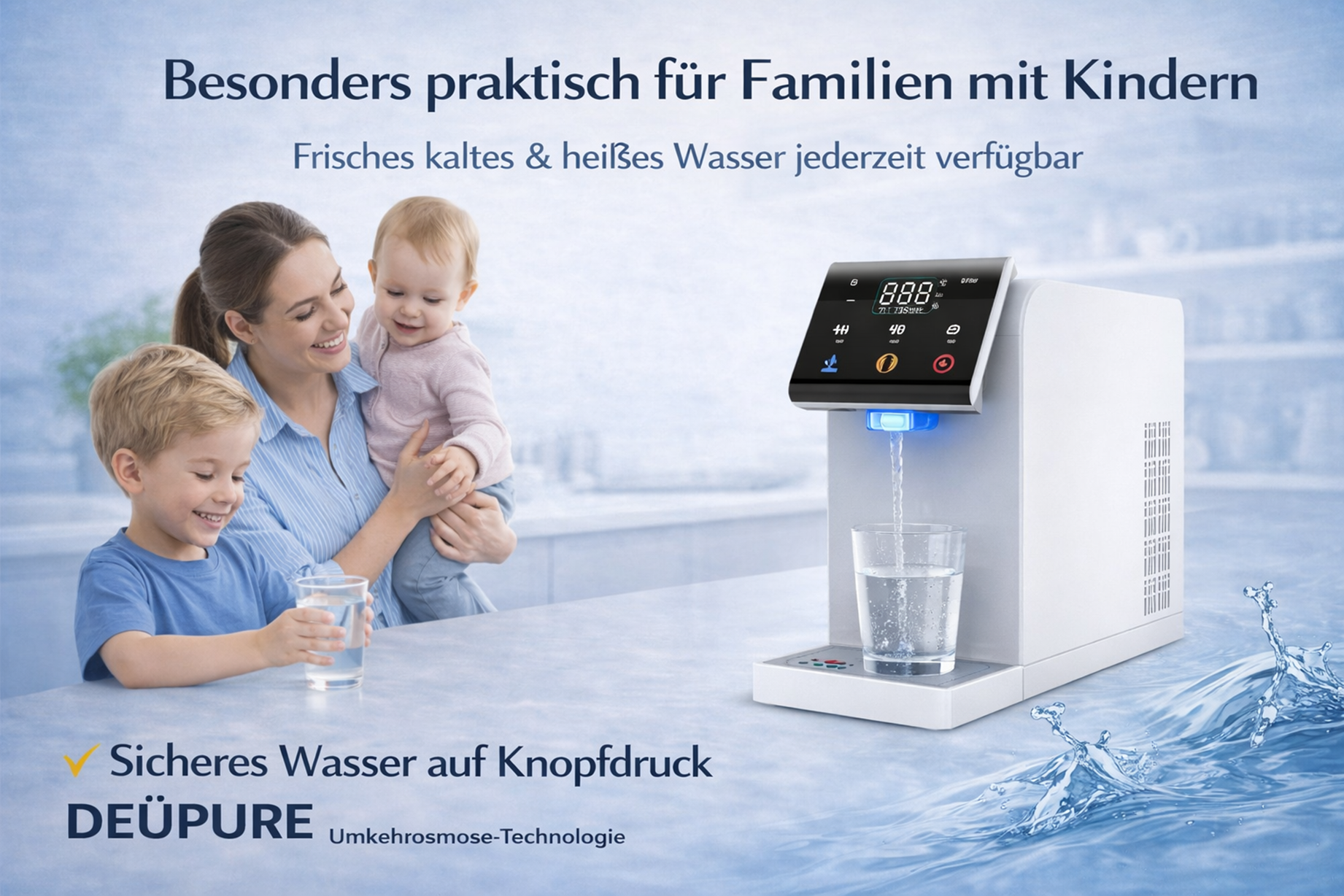 Besonders praktisch für Familien mit Kindern